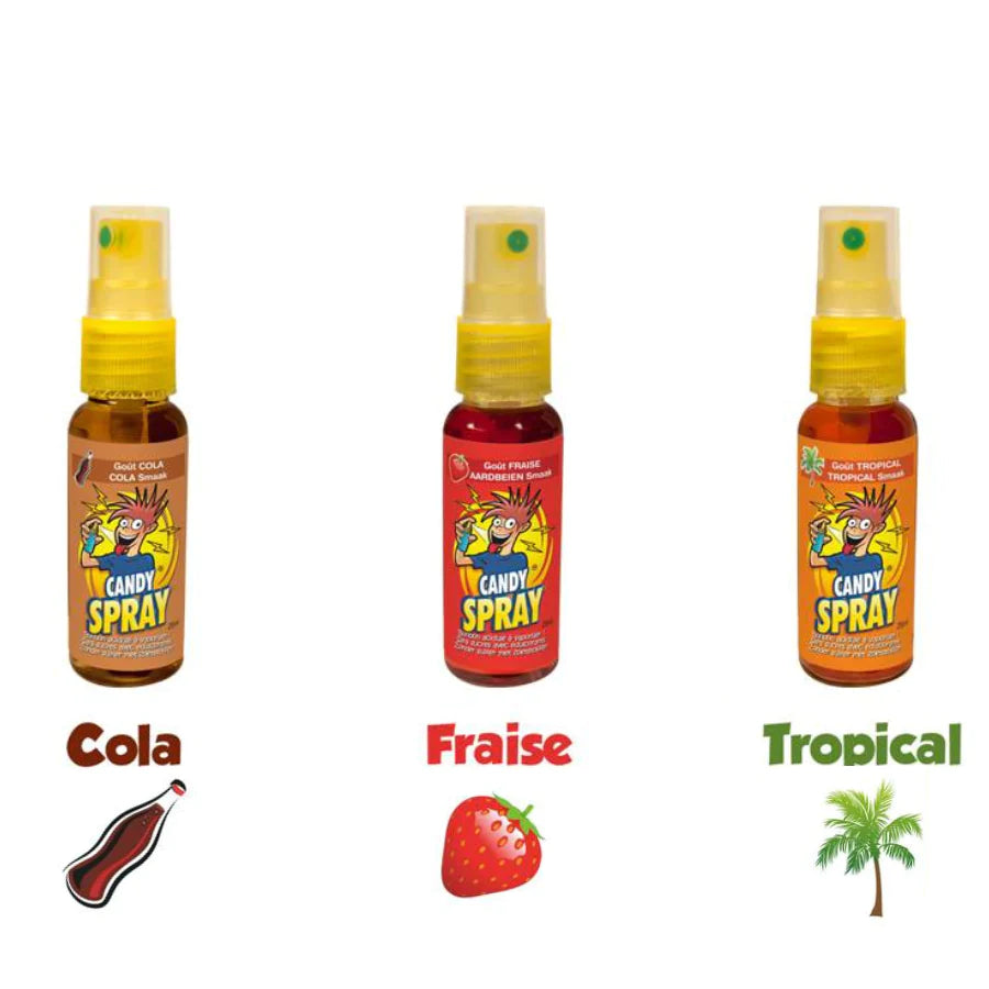 Candy spray X 1 ( 9 parfum )