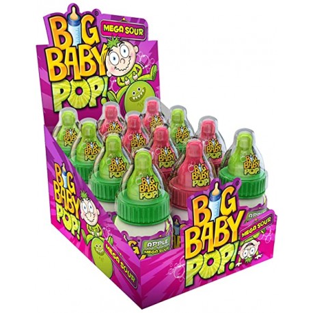 Big Baby Pop acidulé Méga Sour X 1