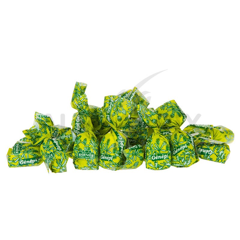 Bonbons fourrés à la liqueur de Génépi