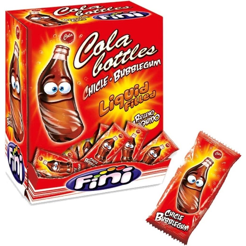 Chewing gum Bouteilles de cola Fini X 3