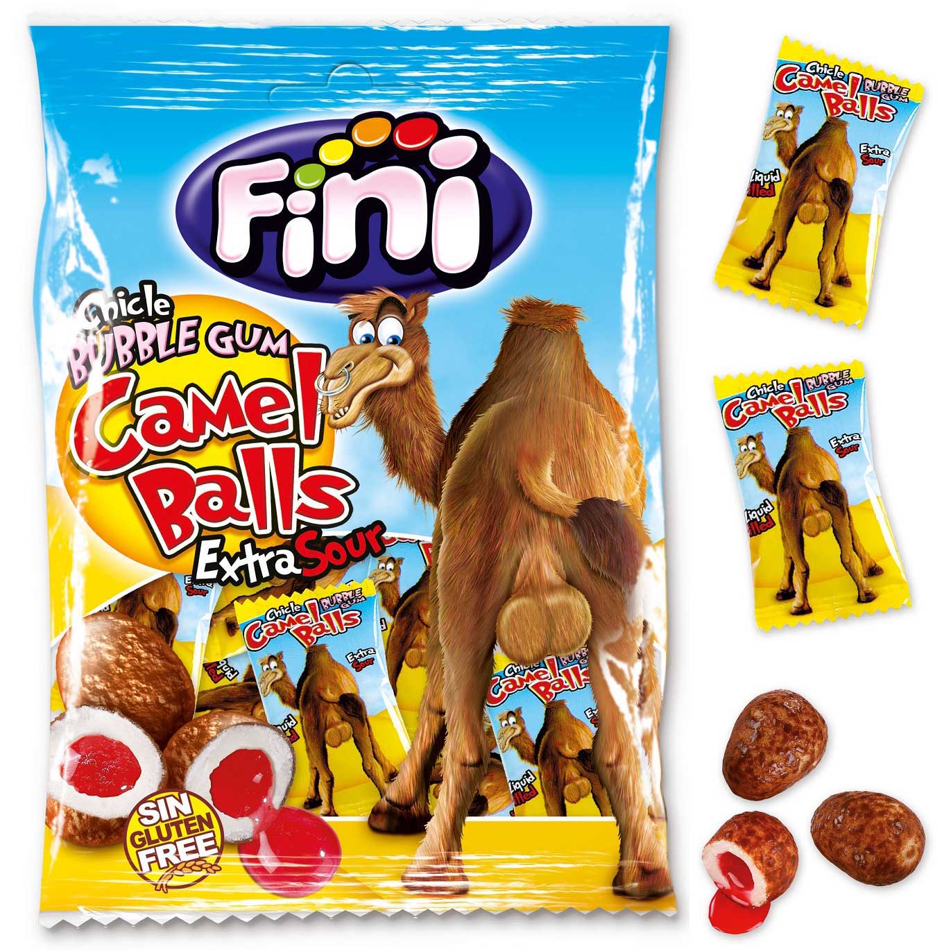 Chewing gum Camel balls Fini X 3