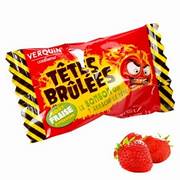 Tête Brûlée fraise X 3