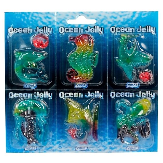 Ocean jelly Bestioles gélifiées x 3
