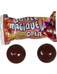 boule magique x 1 ( 2 boule magique dans 1 sachet ) cola , fruit rouge , titi fruiti , pica , explosion