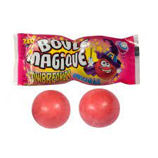 boule magique x 1 ( 2 boule magique dans 1 sachet ) cola , fruit rouge , titi fruiti , pica , explosion